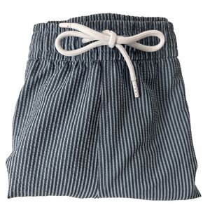 Abercrombie and Fitch 4" Pull On Seersucker Striped Shorts Men's Size Small